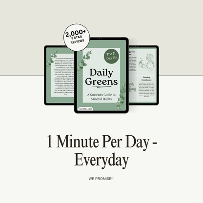 Daily Greens | A Guided E-Book for Students